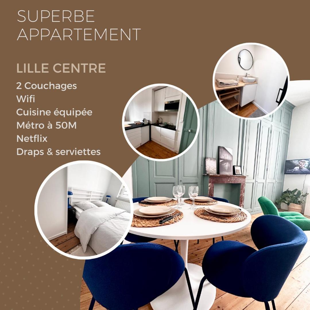 Appartement Lille Centre Cosy Eksteriør billede